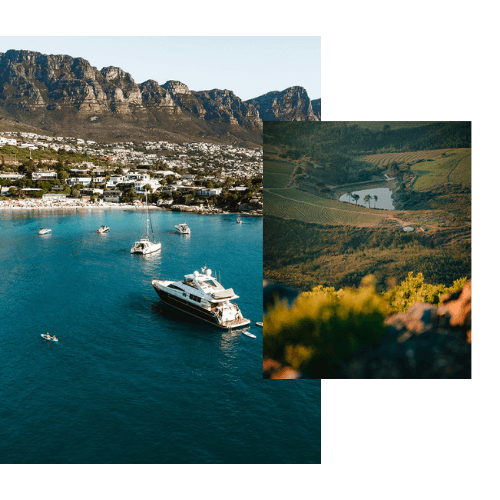 Cape Town luxury experiences - ocean views and landscapes
